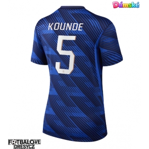 Francie Jules Kounde #5 Dámské Domácí Dres MS 2026 Krátký Rukáv
